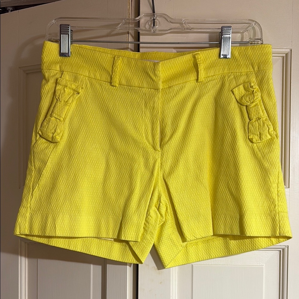 Vibrant Yellow Women's Shorts